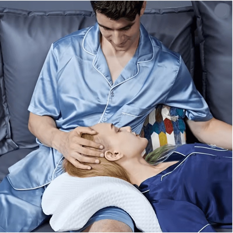 Memory Foam Arm Pillow Couple Sleeping Cuddle Support Pillow 3