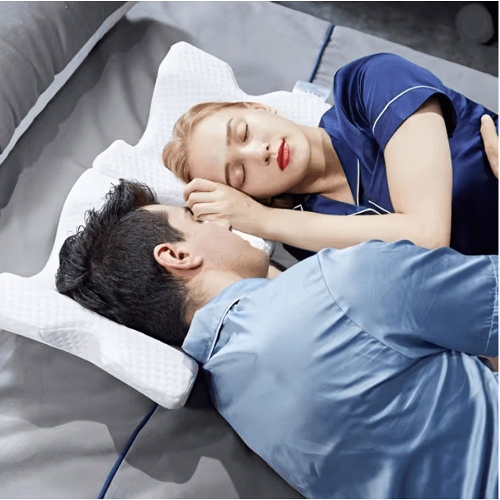 Memory Foam Arm Pillow Couple Sleeping Cuddle Support Pillow 0