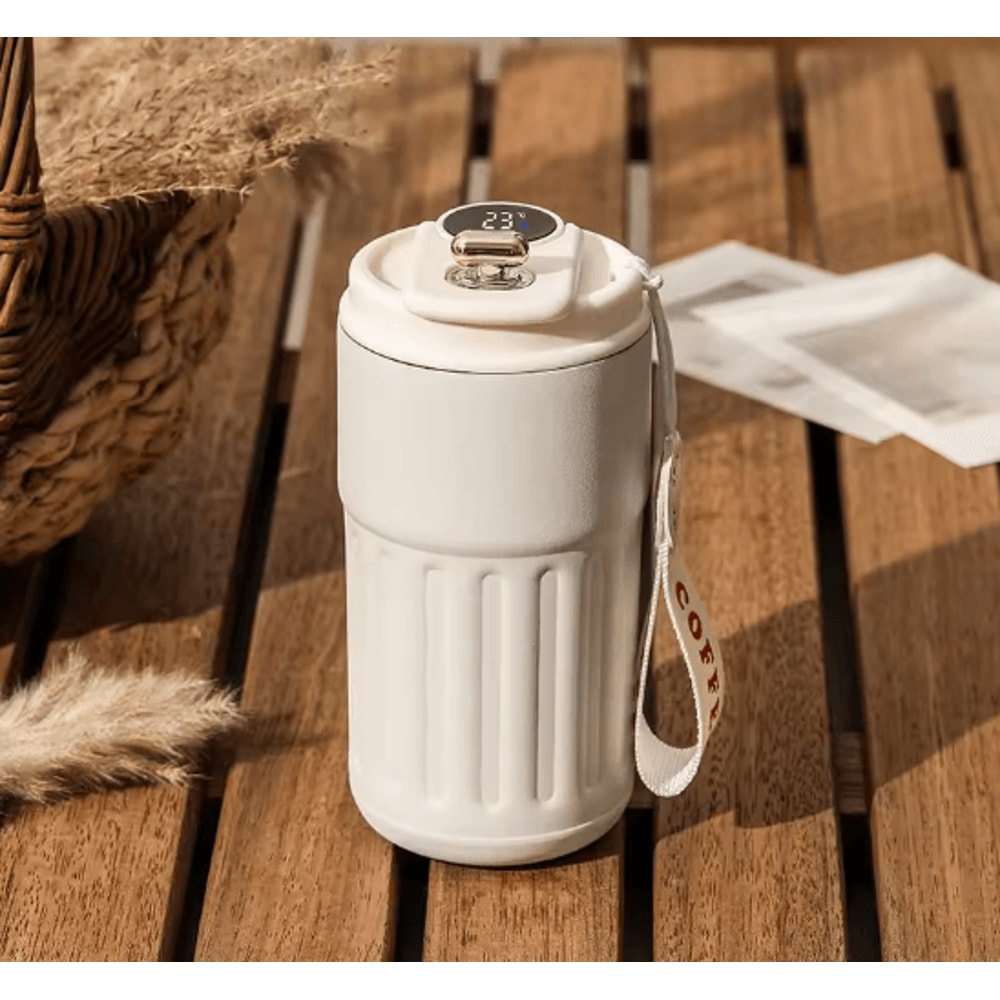 Smart Temperature Display Thermos Bottle Stainless Steel Vacuum Travel Mug 7