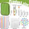 Complete Crochet Hooks Set Knitting Needles Kit With Storage Case 1