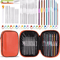 Complete Crochet Hooks Set Knitting Needles Kit With Storage Case 4