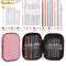 Complete Crochet Hooks Set Knitting Needles Kit With Storage Case 5