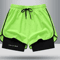 Ice Silk Mens Sports Shorts Quick Dry Running Basketball Fitness Set 8