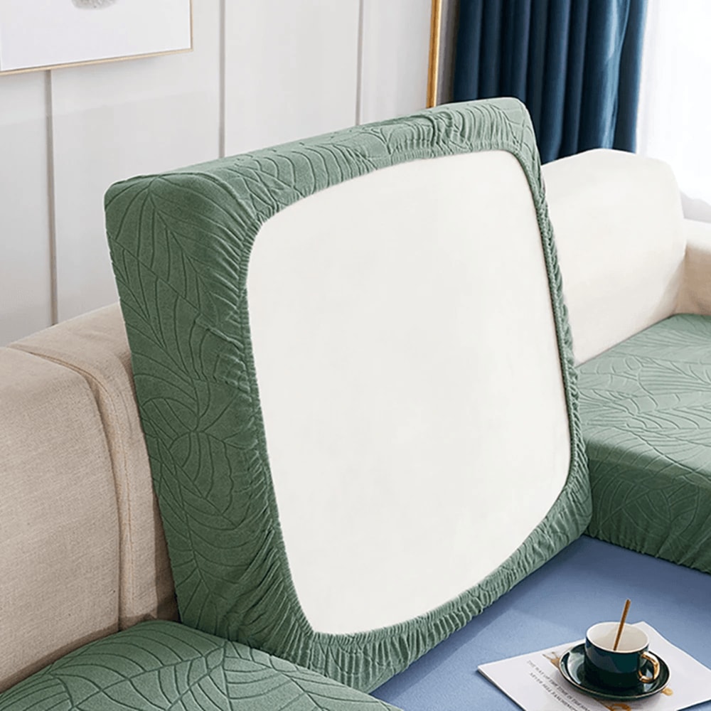Waterproof Stretch Sofa Cushion Cover Jacquard Couch Protector 1
