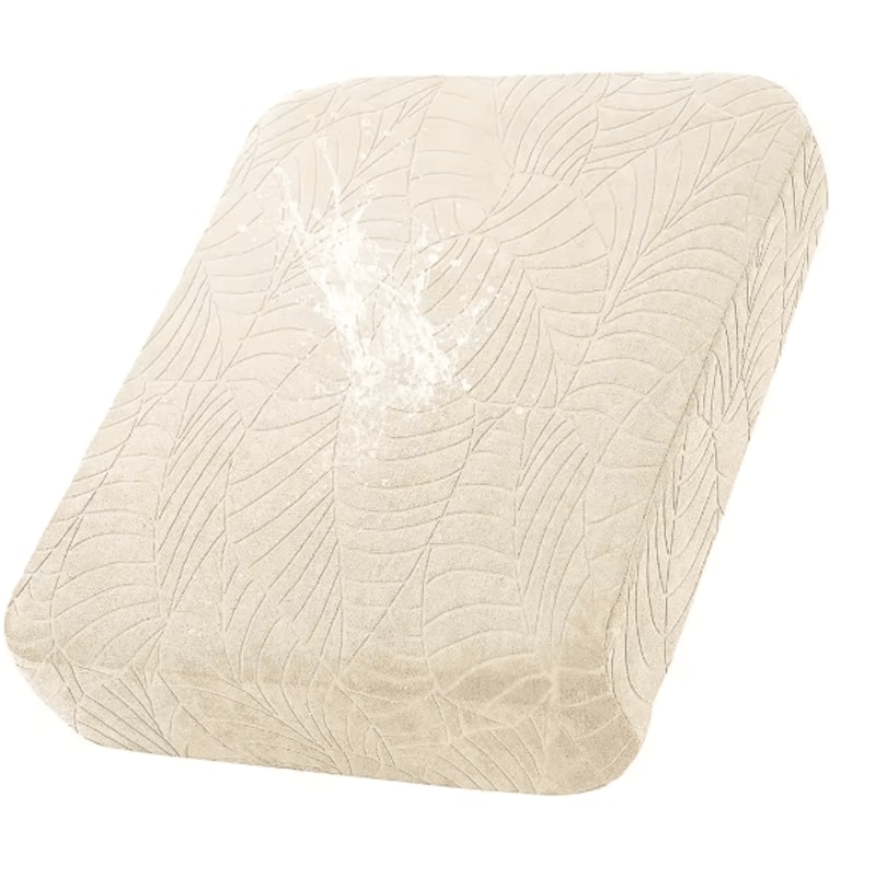 Waterproof Stretch Sofa Cushion Cover Jacquard Couch Protector 2