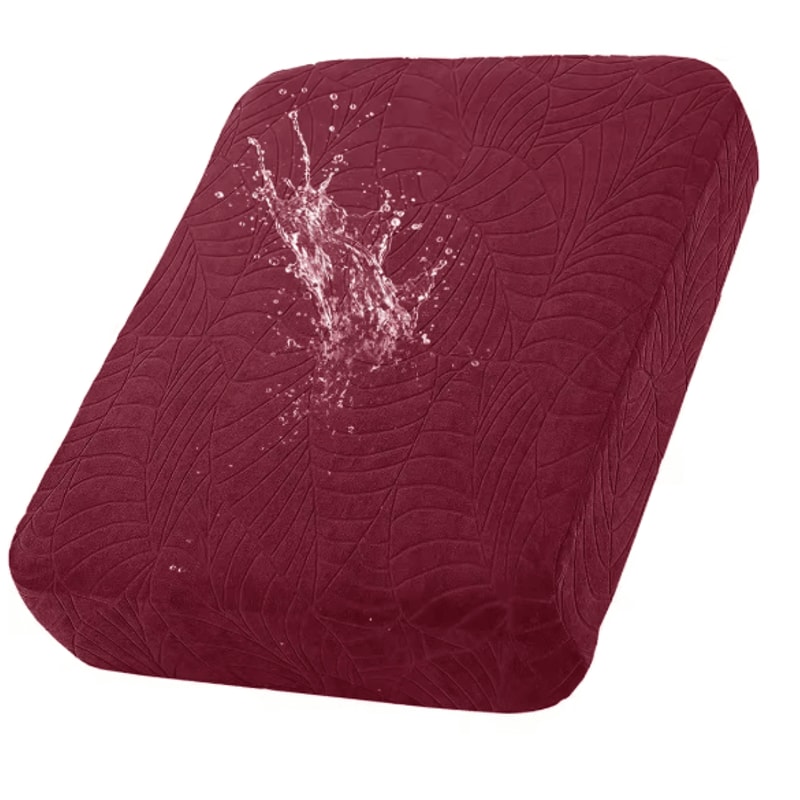 Waterproof Stretch Sofa Cushion Cover Jacquard Couch Protector 7