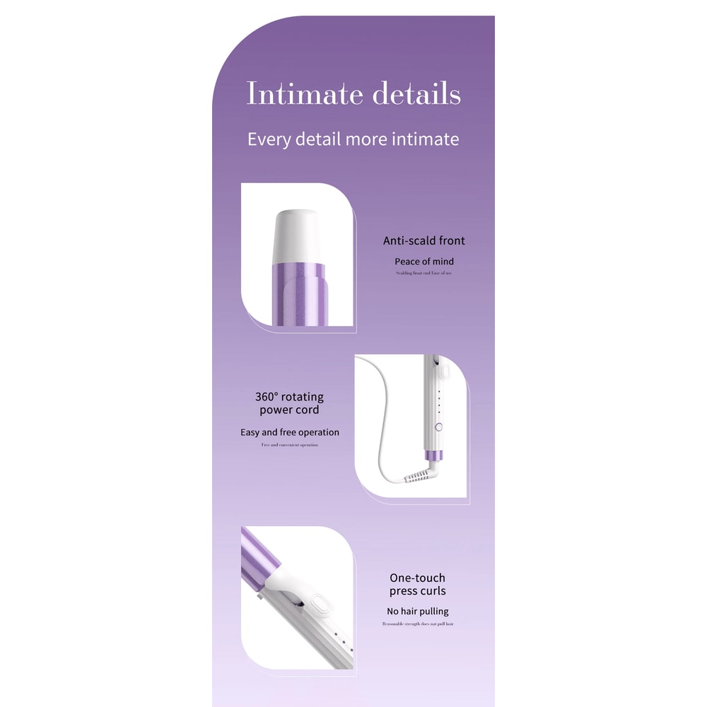 32mm Negative Ion Hair Curler For Large Volume Curls 0