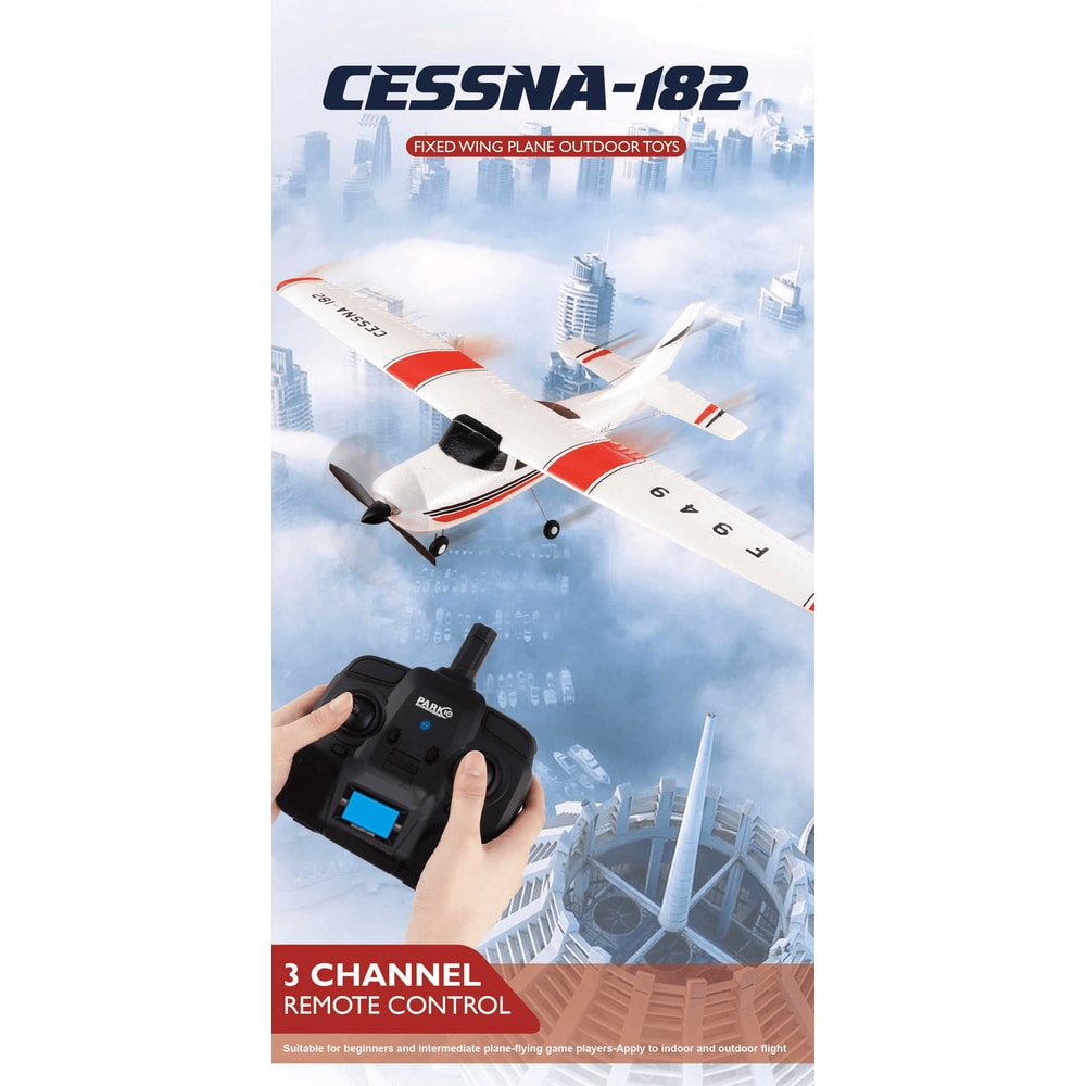 WLtoys F949 RC Airplane Cessna 182 With Gyroscope And 3D6G Flight Mode 0