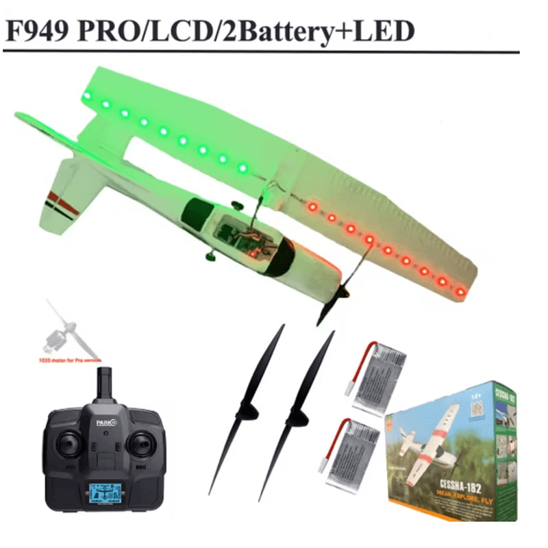 WLtoys F949 RC Airplane Cessna 182 With Gyroscope And 3D6G Flight Mode 9