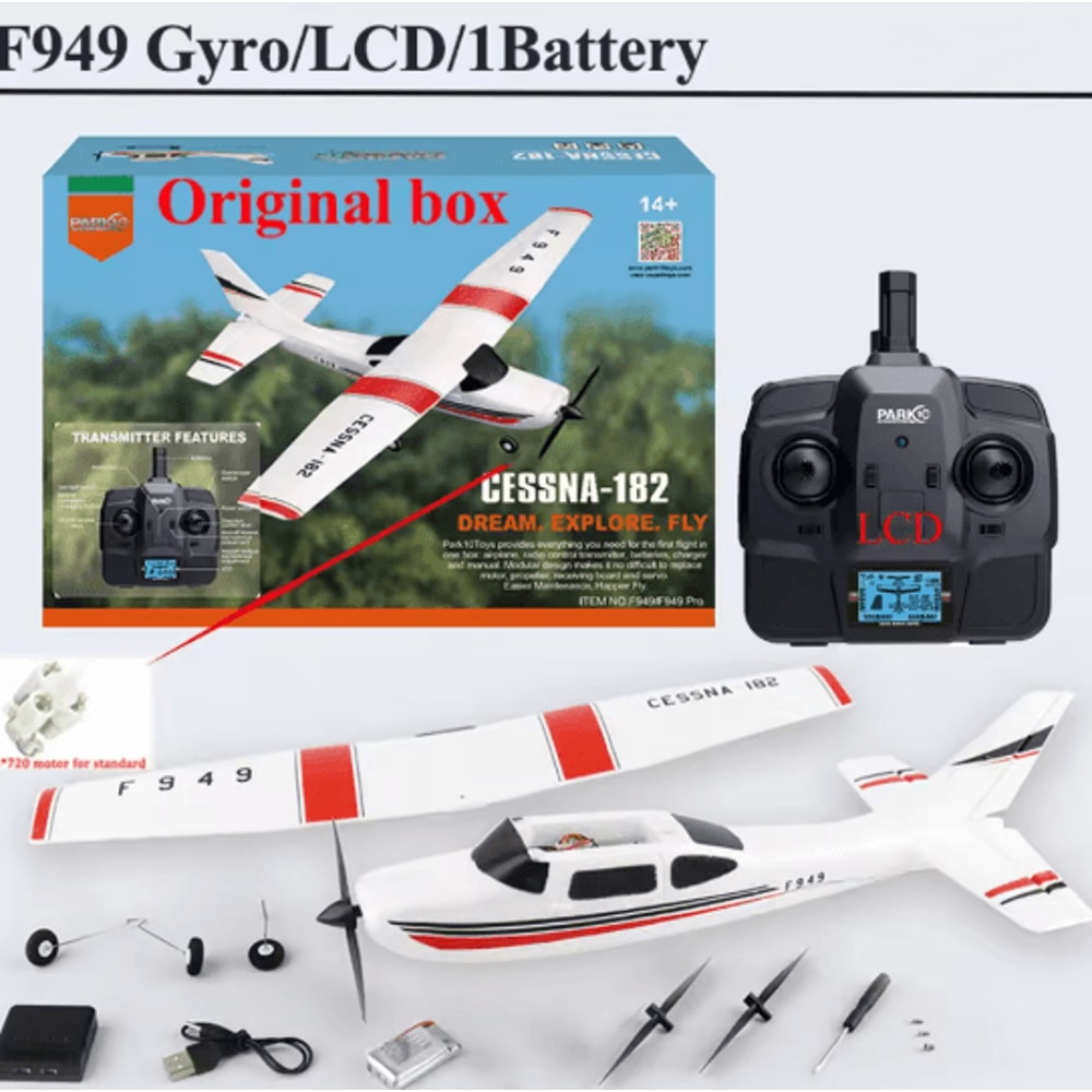 WLtoys F949 RC Airplane Cessna 182 With Gyroscope And 3D6G Flight Mode 3