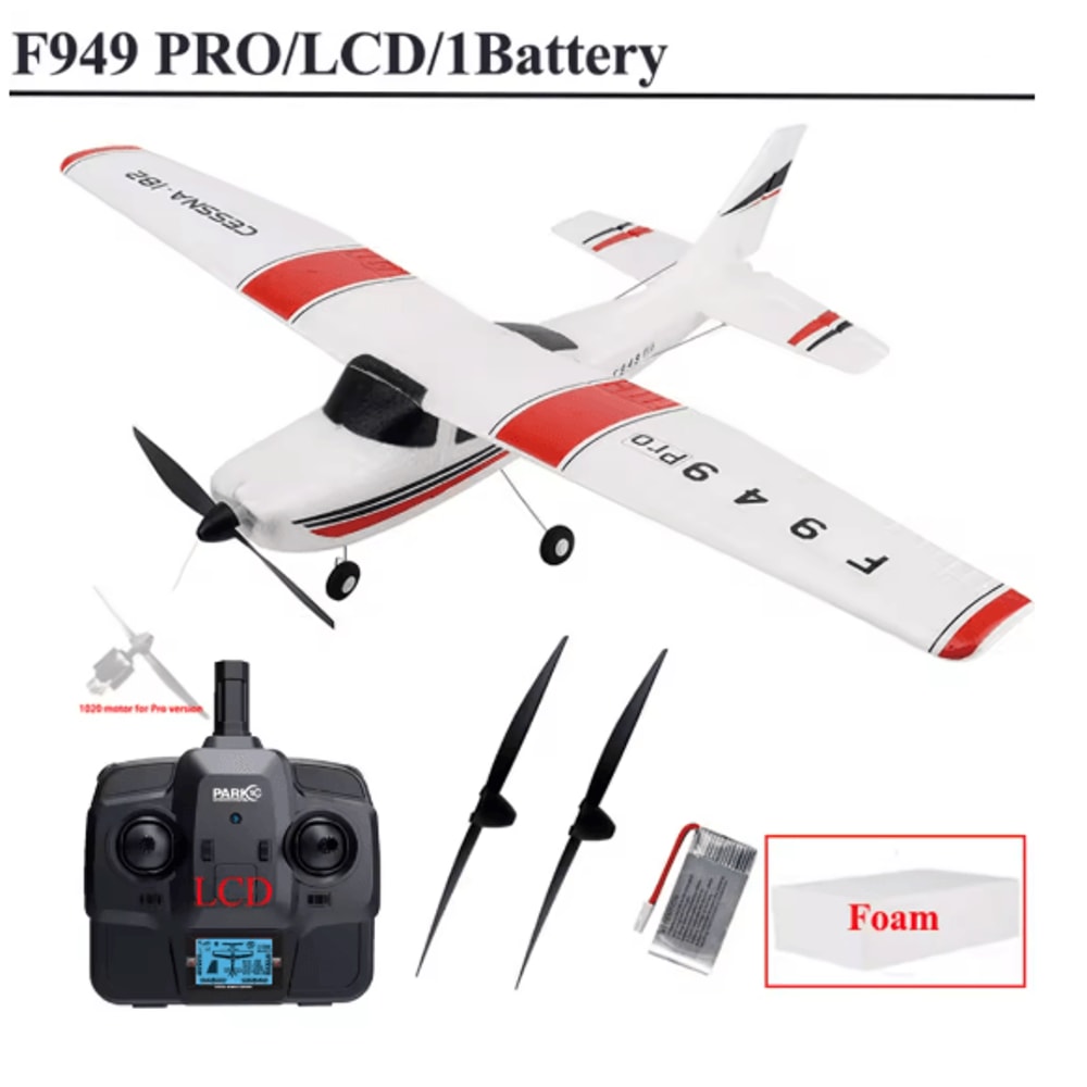 WLtoys F949 RC Airplane Cessna 182 With Gyroscope And 3D6G Flight Mode 6