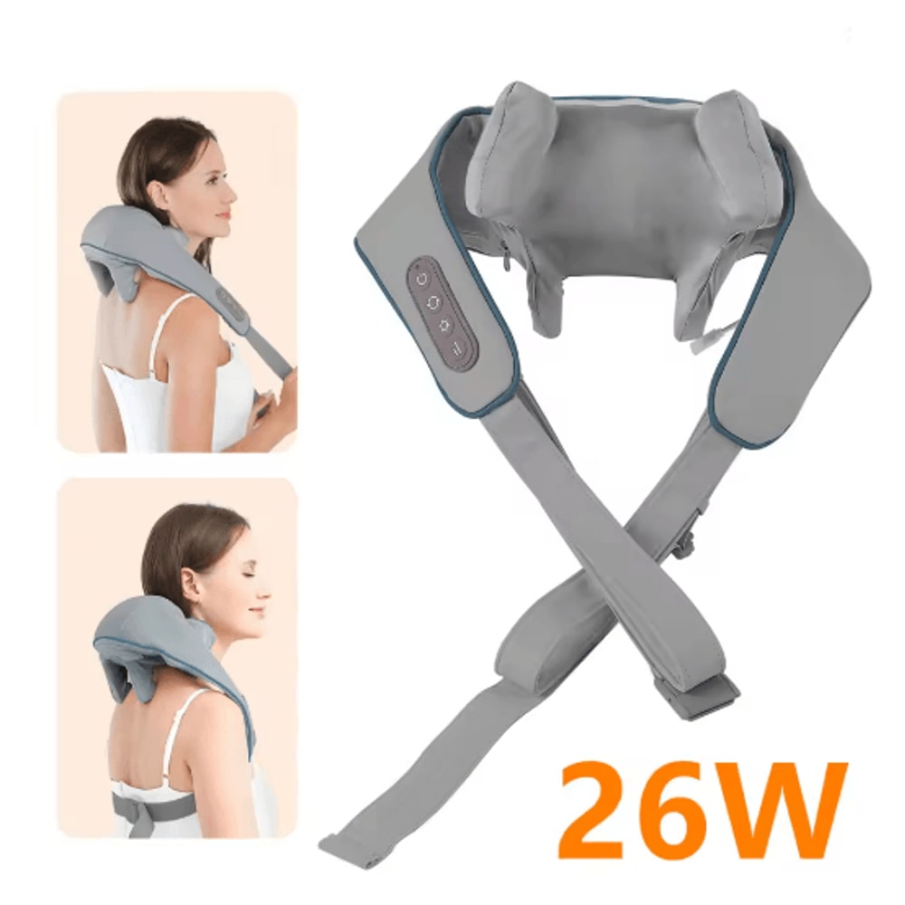 Wireless Neck And Shoulder Massager With Deep Kneading Heat 4