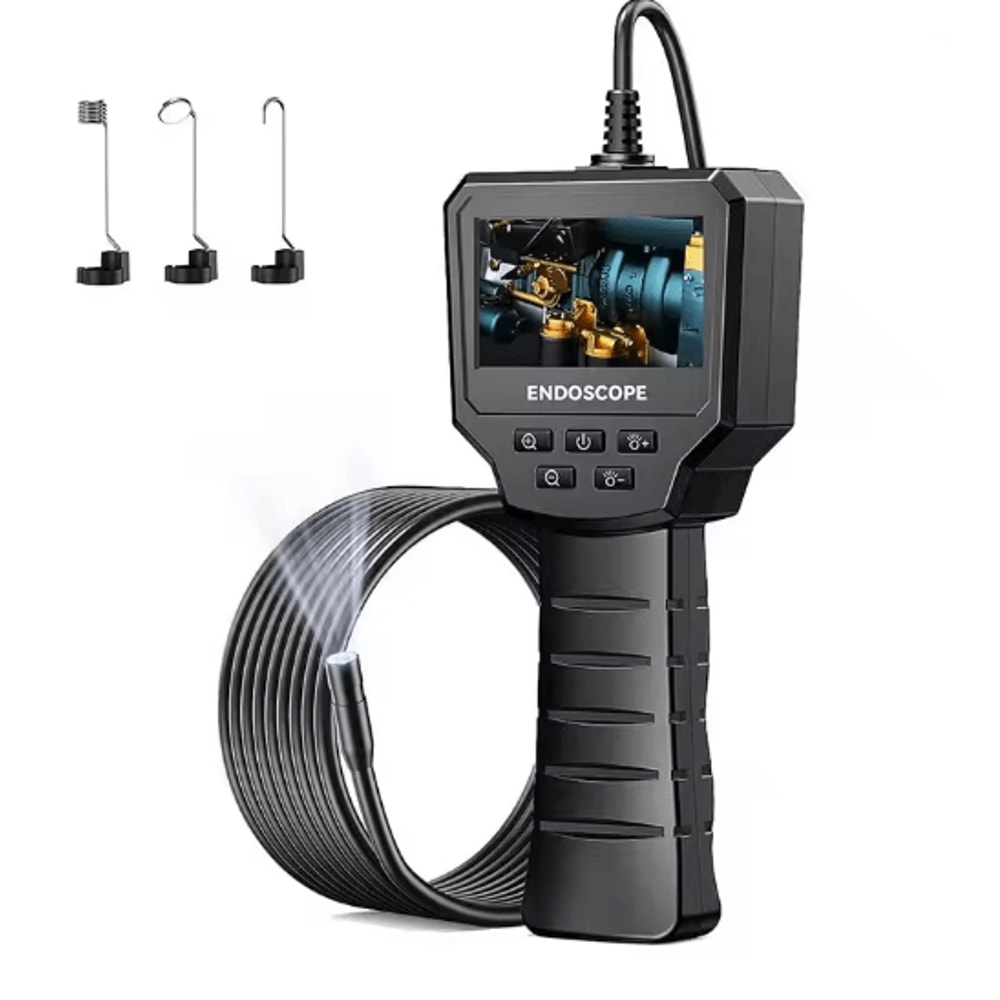 HD Industrial Endoscope Camera With 43 Inch IPS Screen And Waterproof Borescope 2
