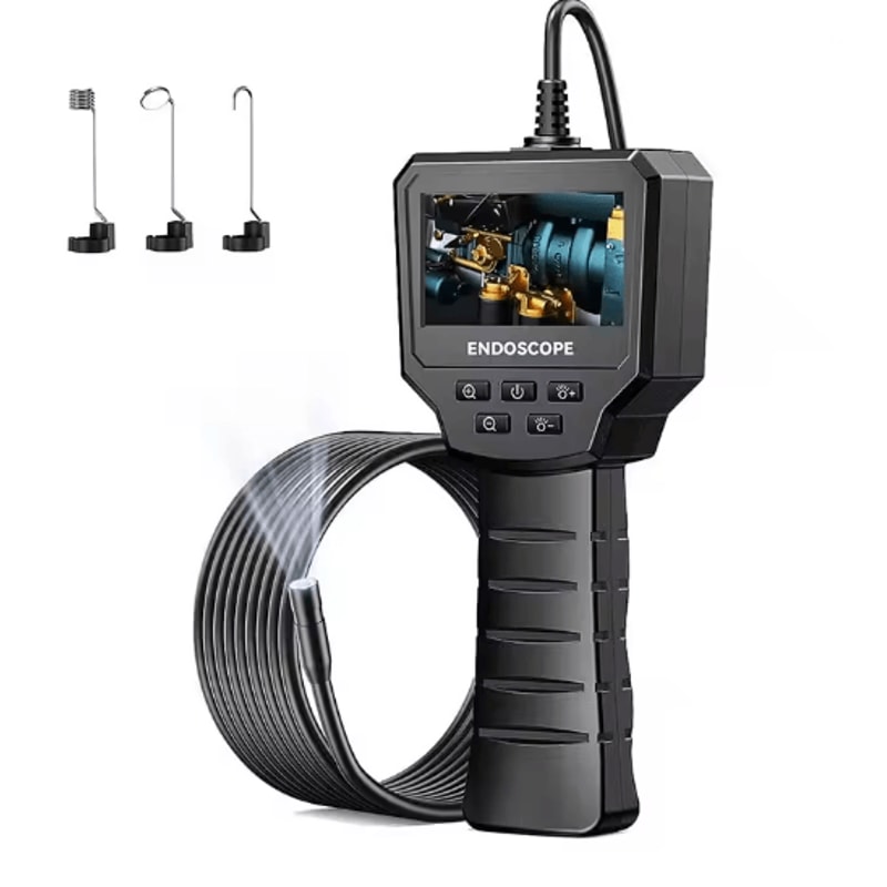 HD Industrial Endoscope Camera With 43 Inch IPS Screen And Waterproof Borescope 2