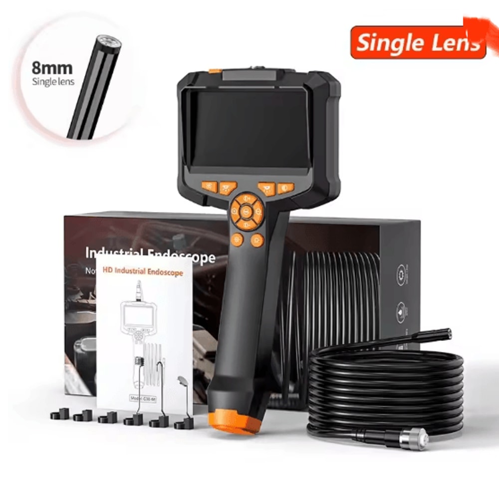 HD Industrial Endoscope Camera With 43 Inch IPS Screen And Waterproof Borescope 3