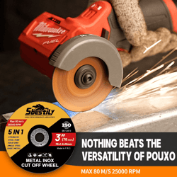 75mm metal cutting disc mini cut off wheel for steel and stainless steel