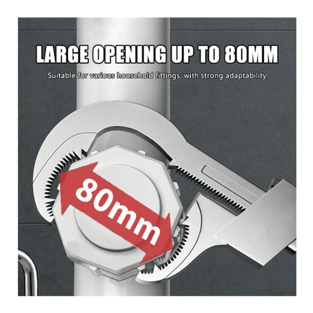 Universal Multifunctional Sink Wrench For Faucet And Water Pipe Installation 1