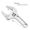 Universal Multifunctional Sink Wrench For Faucet And Water Pipe Installation 3