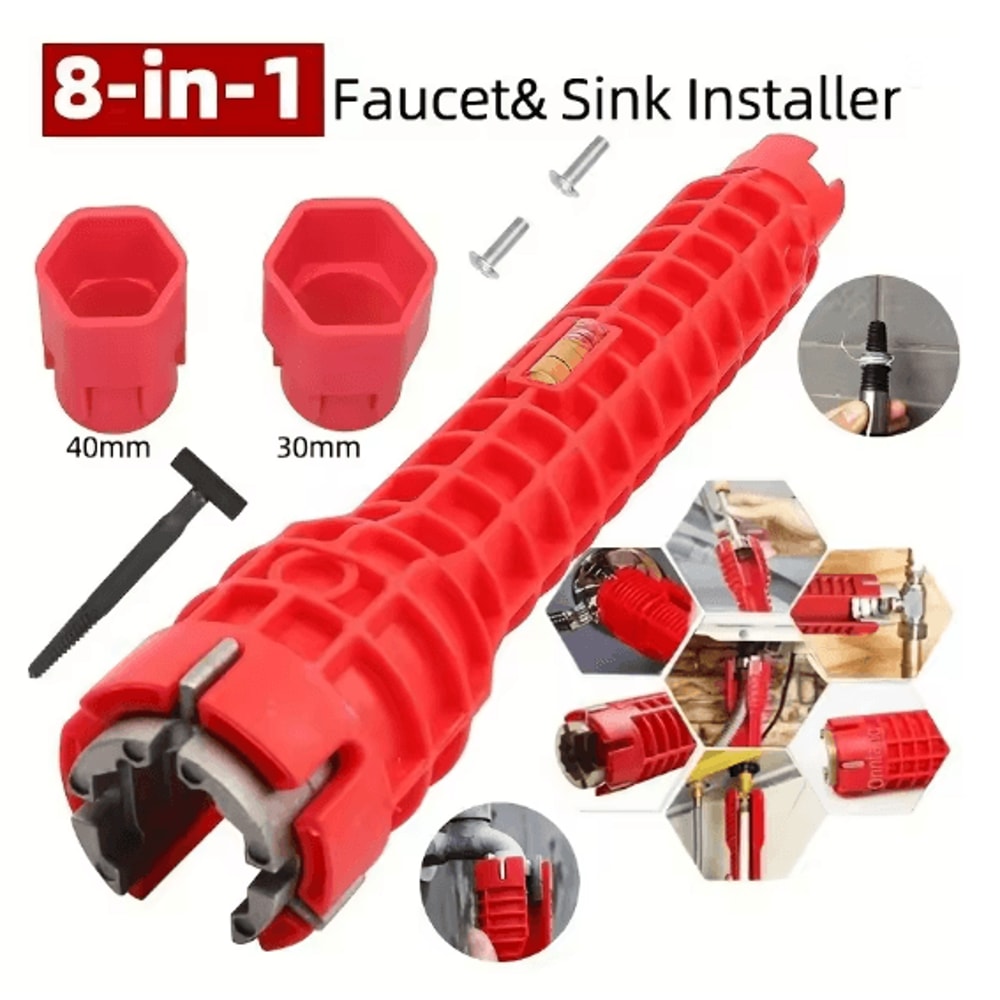 Universal Multifunctional Sink Wrench For Faucet And Water Pipe Installation 4
