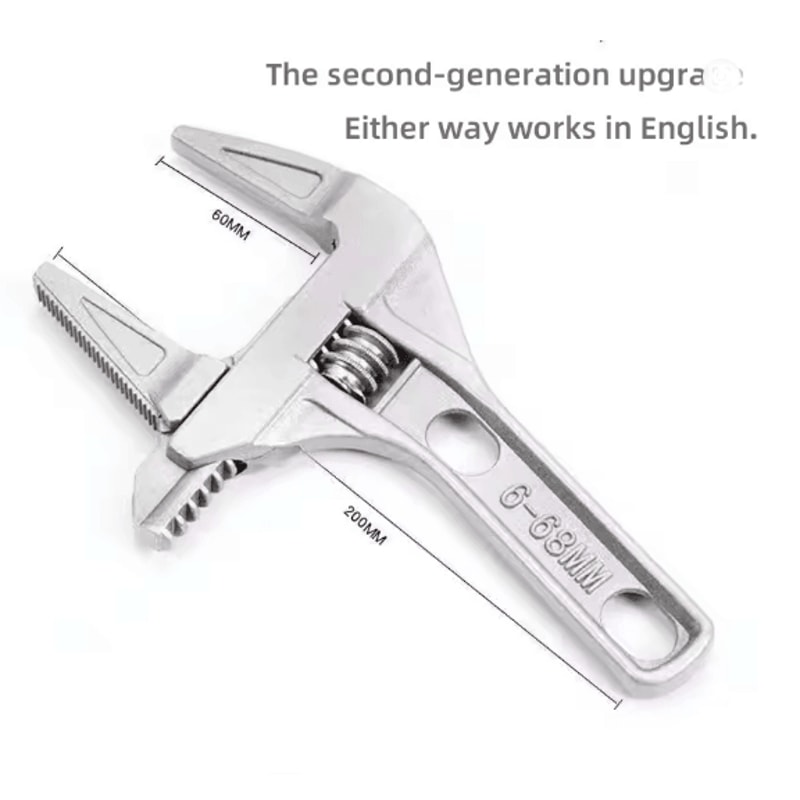 Universal Multifunctional Sink Wrench For Faucet And Water Pipe Installation 8