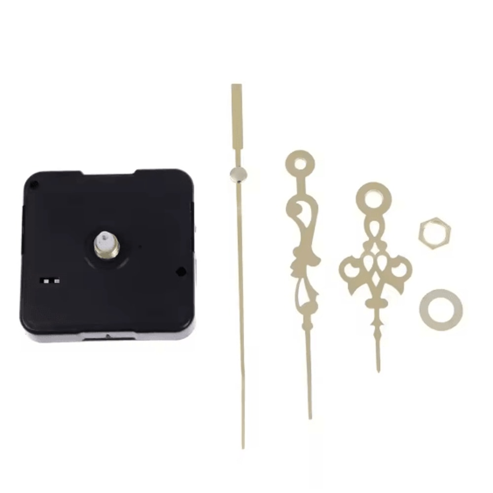 Silent Quartz Clock Movement Kit With Hands DIY Wall Clock Repair Set 9
