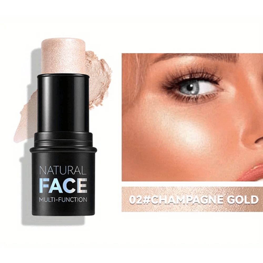 Cream Contour Stick Set With Bronzer Blush And Highlighter 4