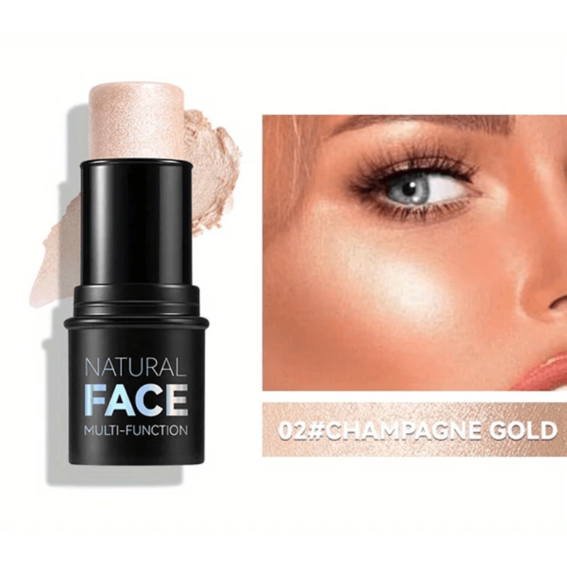 Cream Contour Stick Set With Bronzer Blush And Highlighter 4