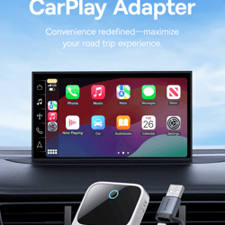 baseus wireless carplay adapter wired to wireless smart car system