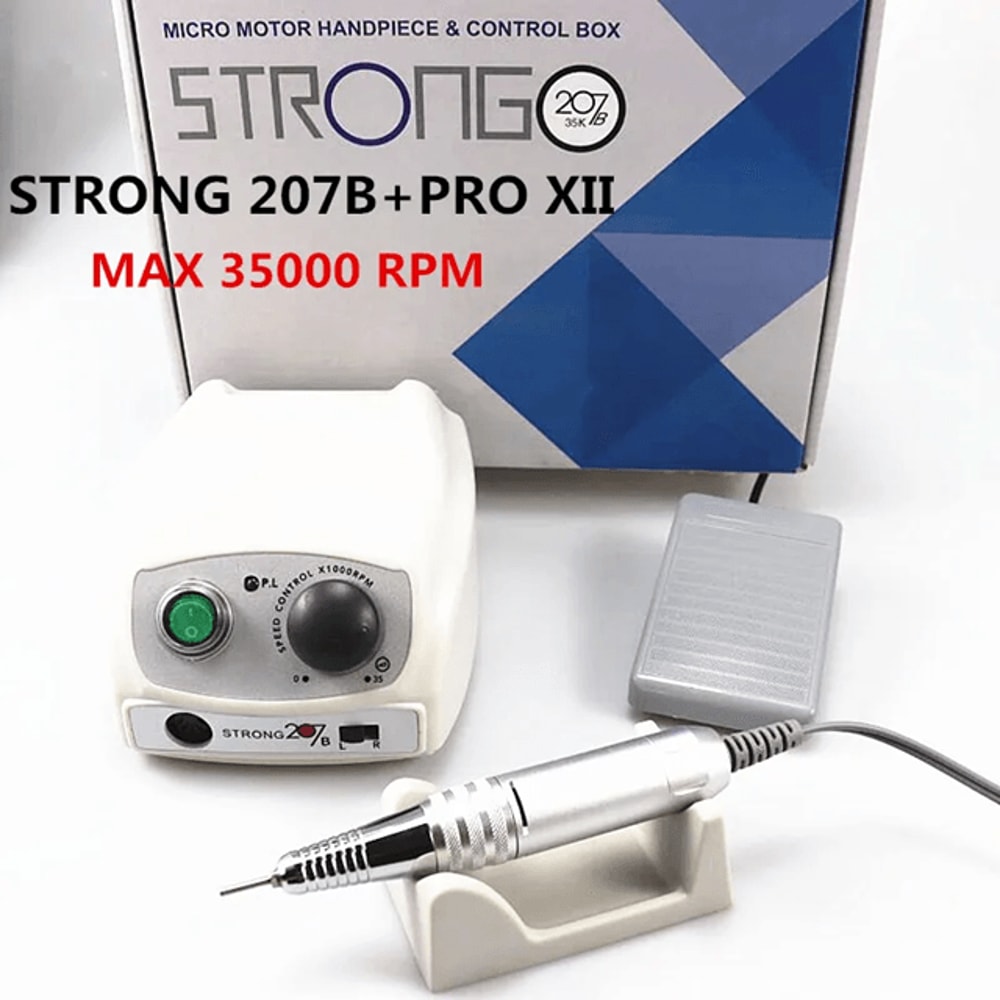 Professional Electric Nail Drill 50000RPM Manicure And Pedicure Machine Kit 2