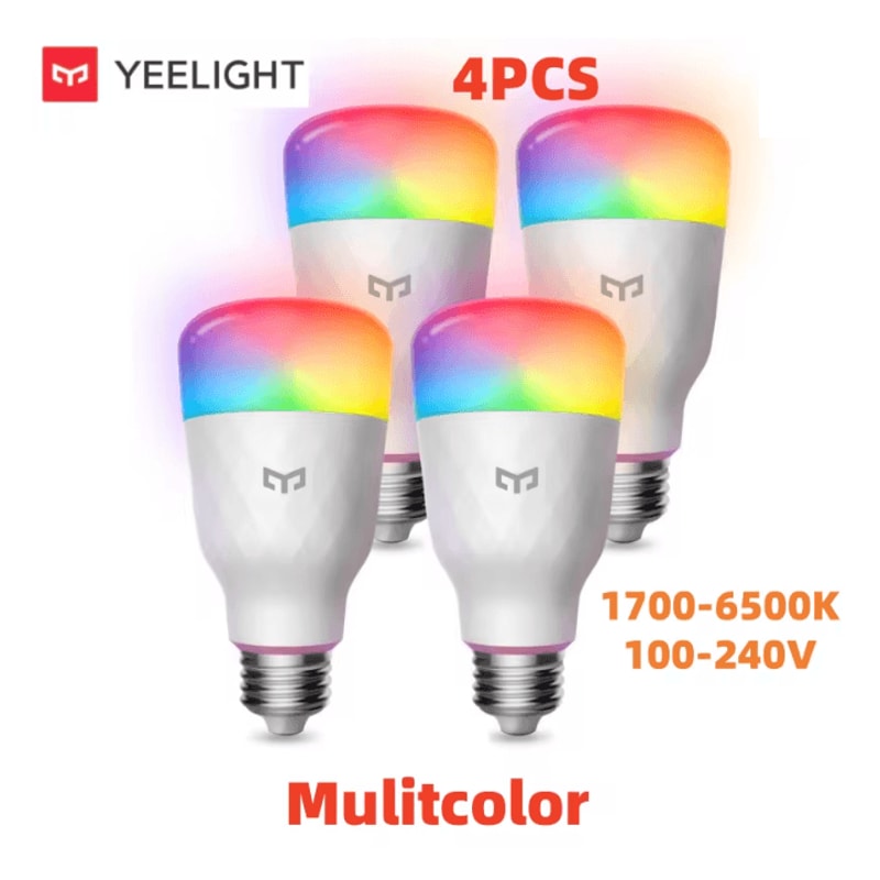 Yeelight Smart LED Bulb W3 WiFi Dimmable E26 With Voice Control 5