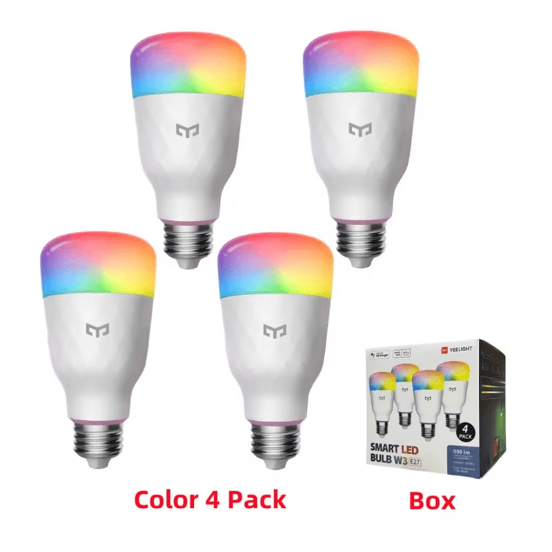 Yeelight Smart LED Bulb W3 WiFi Dimmable E26 With Voice Control 12