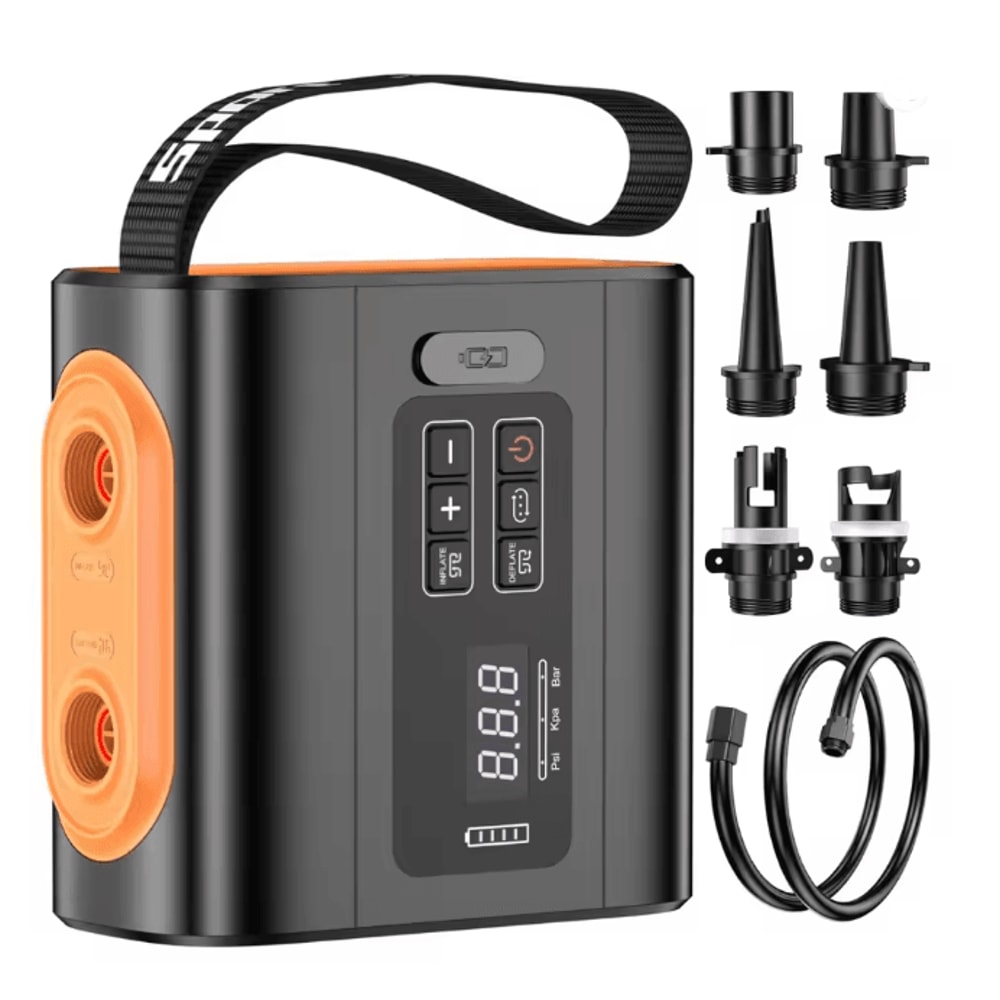 WESTTUNE Portable Wireless Air Pump Mini Electric Inflator And Deflator For Travel And Outdoor Use 5