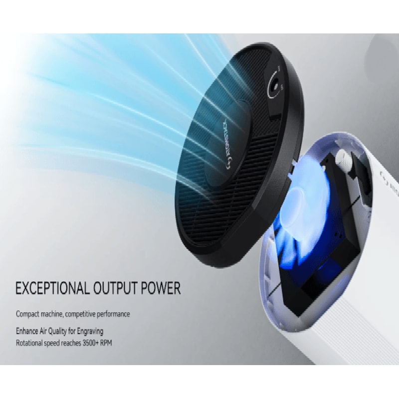 AtomStack Laser Engraver Air Purifier High Efficiency Smoke Filter For Home And Office 2