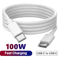 100W USB C To USB C Fast Charging Cable PD Type C Data Cable 5