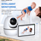 5 Inch Video Baby Monitor With Camera And Temperature Sensor 0