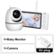 5 Inch Video Baby Monitor With Camera And Temperature Sensor 4