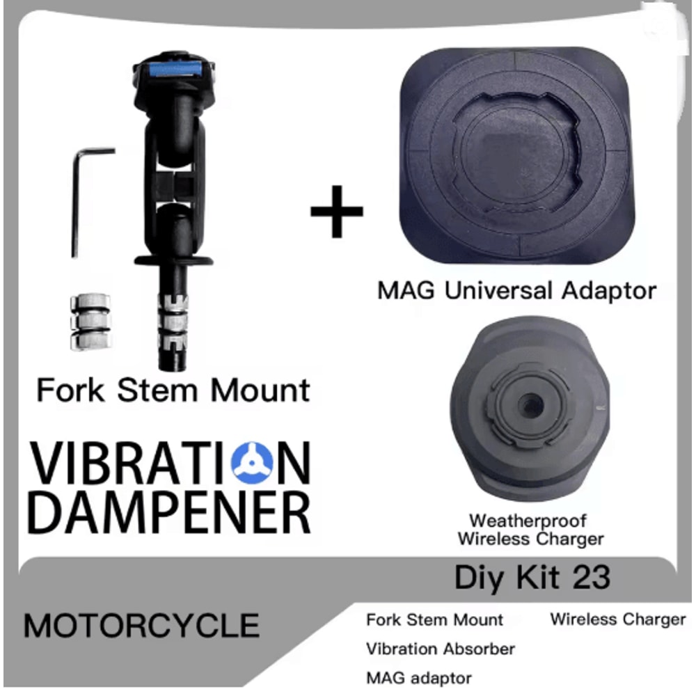 Motorcycle Phone Mount Pro Fork Stem Phone Holder 6