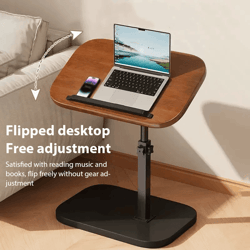 adjustable lift top laptop desk foldable small space workstation