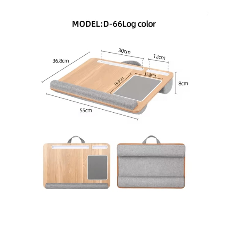 Portable Laptop Desk With Mouse Pad And Anti Slip Design 5