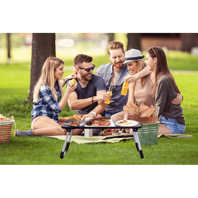 Extra Large Portable Laptop Bed Desk With Cup Holder And Drawer 2