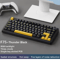 AULA F75 Wireless RGB Mechanical Keyboard 75 Percent Gasket Gaming Layout 3