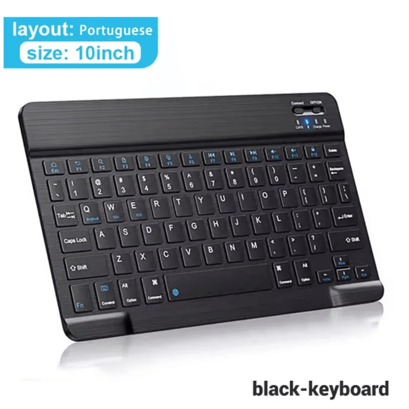 Universal Bluetooth Wireless Keyboard And Mouse Combo For IPad Tablet And PC 9