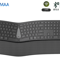 JOMAA Wireless Ergonomic Keyboard With Palm Rest Full Size Split Design 0