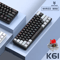 APAYADO K61 Mini Mechanical Keyboard 60 Percent Gaming Keyboard With RGB 1