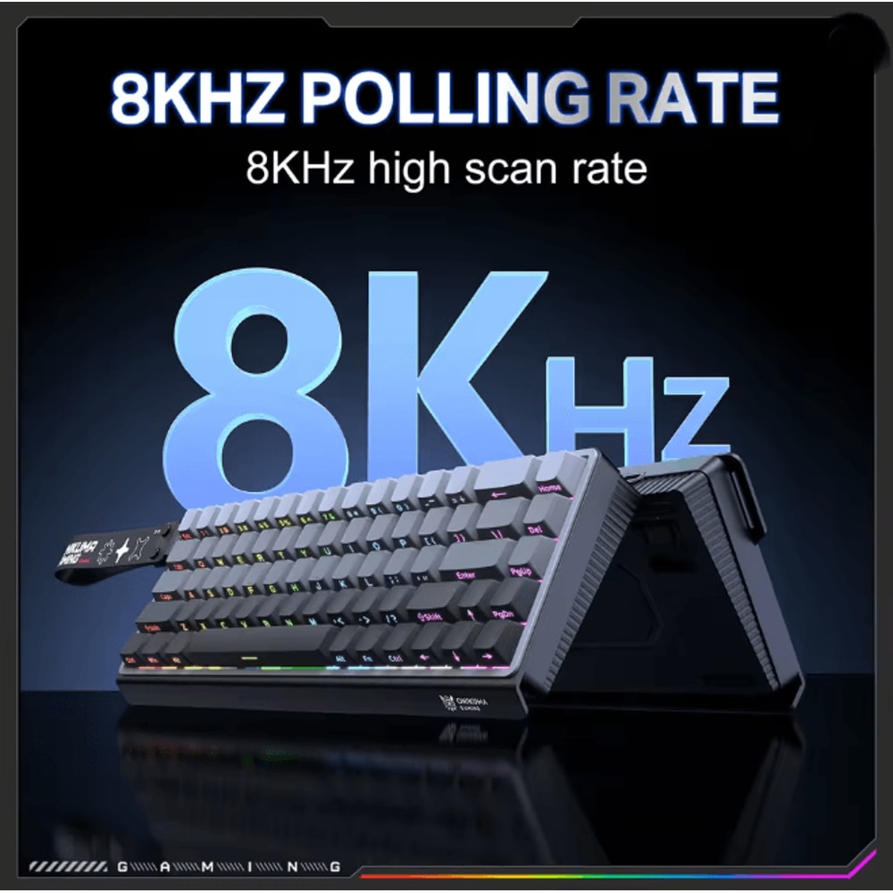 ONIKUMA G69 Magnetic Gaming Keyboard 60 Percent Wired Rapid Trigger 8000Hz 0