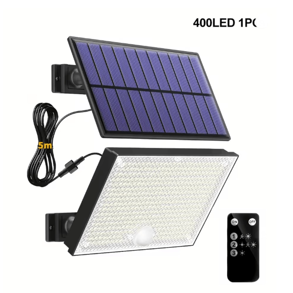 Outdoor Solar Motion Sensor Lights Waterproof LED Security Flood Light 4
