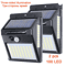 3 Sided Solar Motion Sensor Light 100 LED Outdoor Waterproof Wall Lamp 4