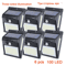 3 Sided Solar Motion Sensor Light 100 LED Outdoor Waterproof Wall Lamp 6