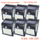3 Sided Solar Motion Sensor Light 100 LED Outdoor Waterproof Wall Lamp 6