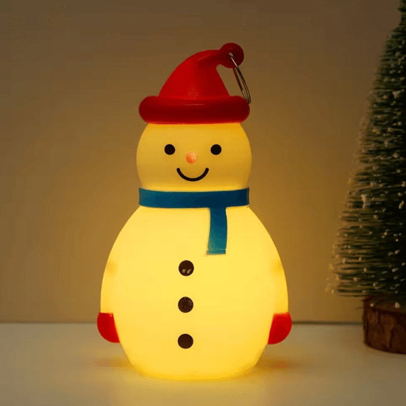 SnowGlow Solar Snowman Garden Light For Christmas Decor 10
